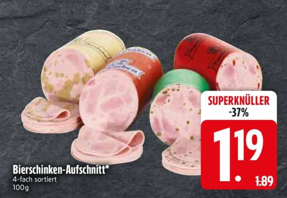 Bierschinken-Aufschnitt*