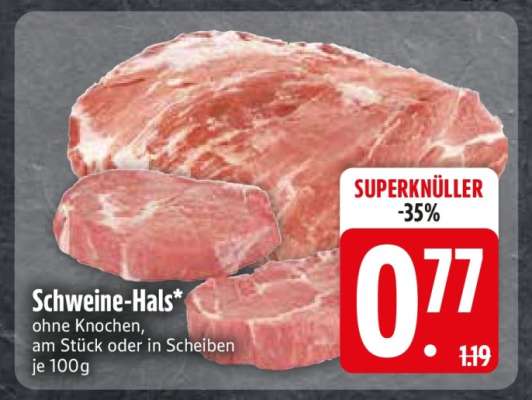 Schweine- Hals*