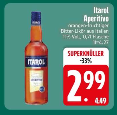 Itarol Aperitivo
