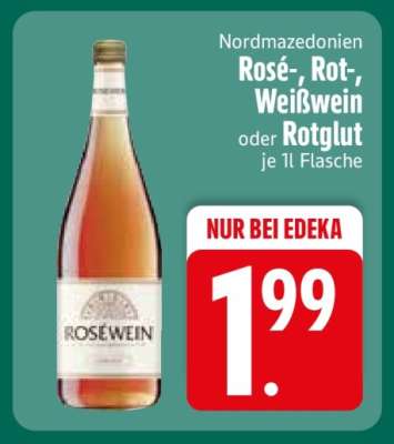 Nordmazedonien Rosé-, Rot-, Weißwein oder Rotglut