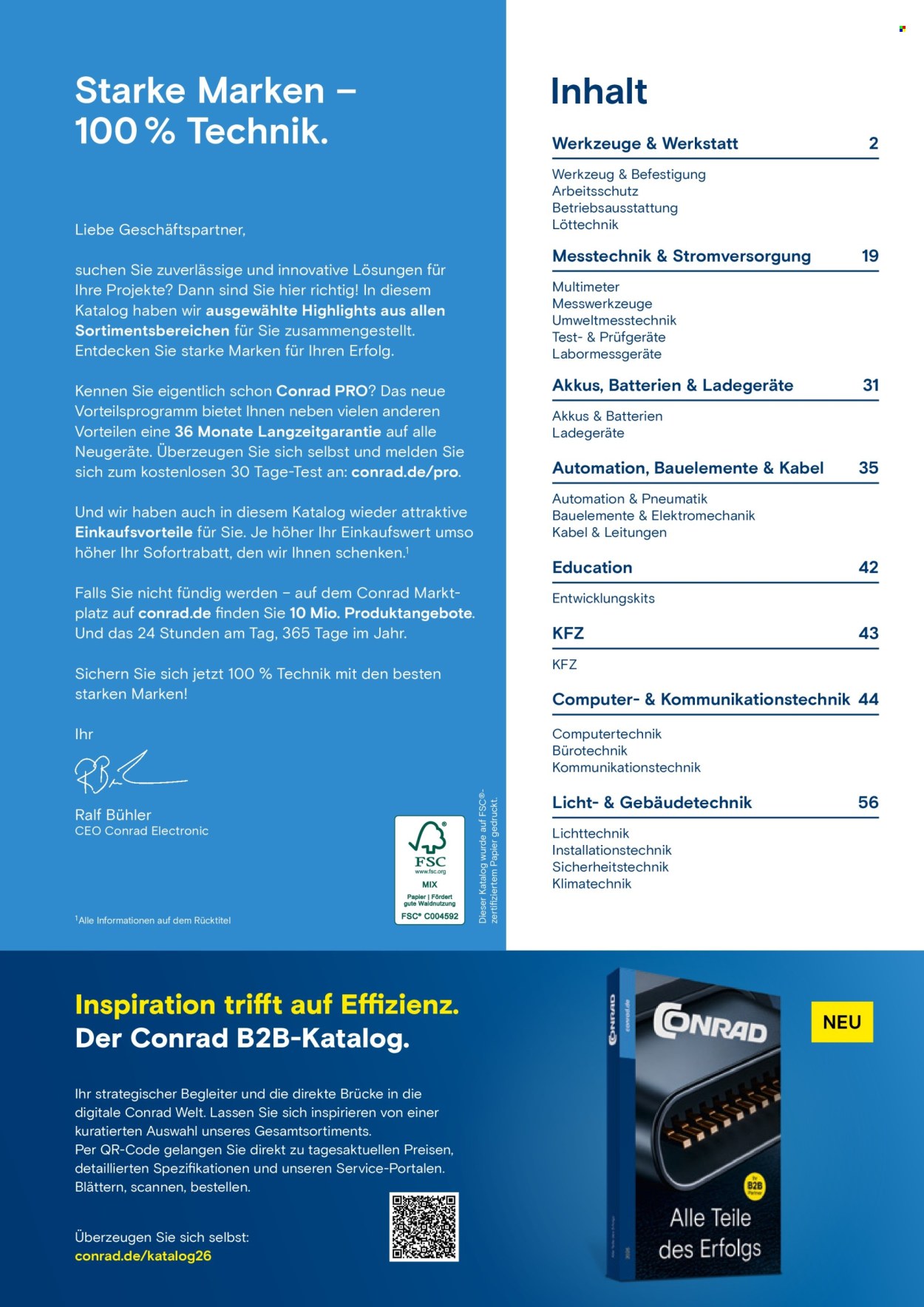 Conrad Prospekte  - 12.8.2026 - 18.10.2026. Seite 3