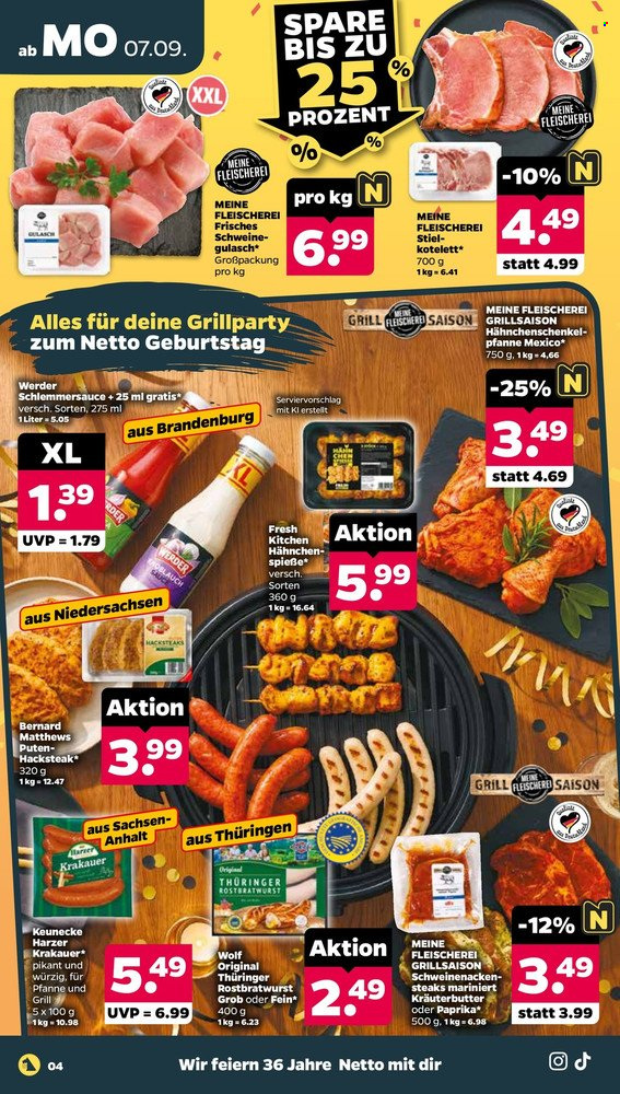 Netto Prospekte  - 7.9.2026 - 12.9.2026. Seite 4