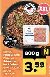 Meine Fleischerei Frisches Schweinehackfleisch