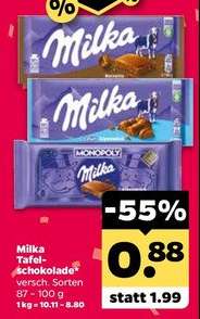 Milka Tafel- schokolade