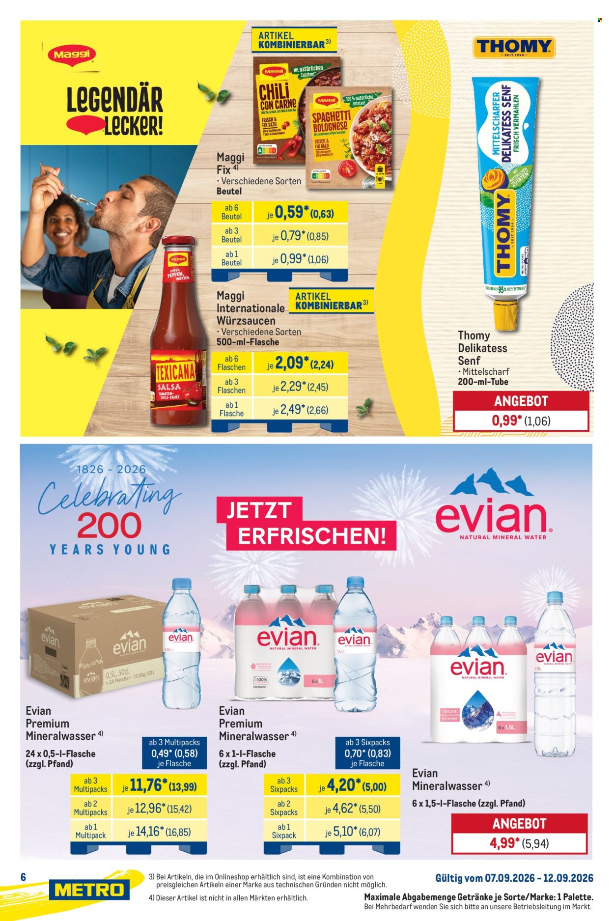 Metro Prospekte  - 7.9.2026 - 12.9.2026. Seite 6