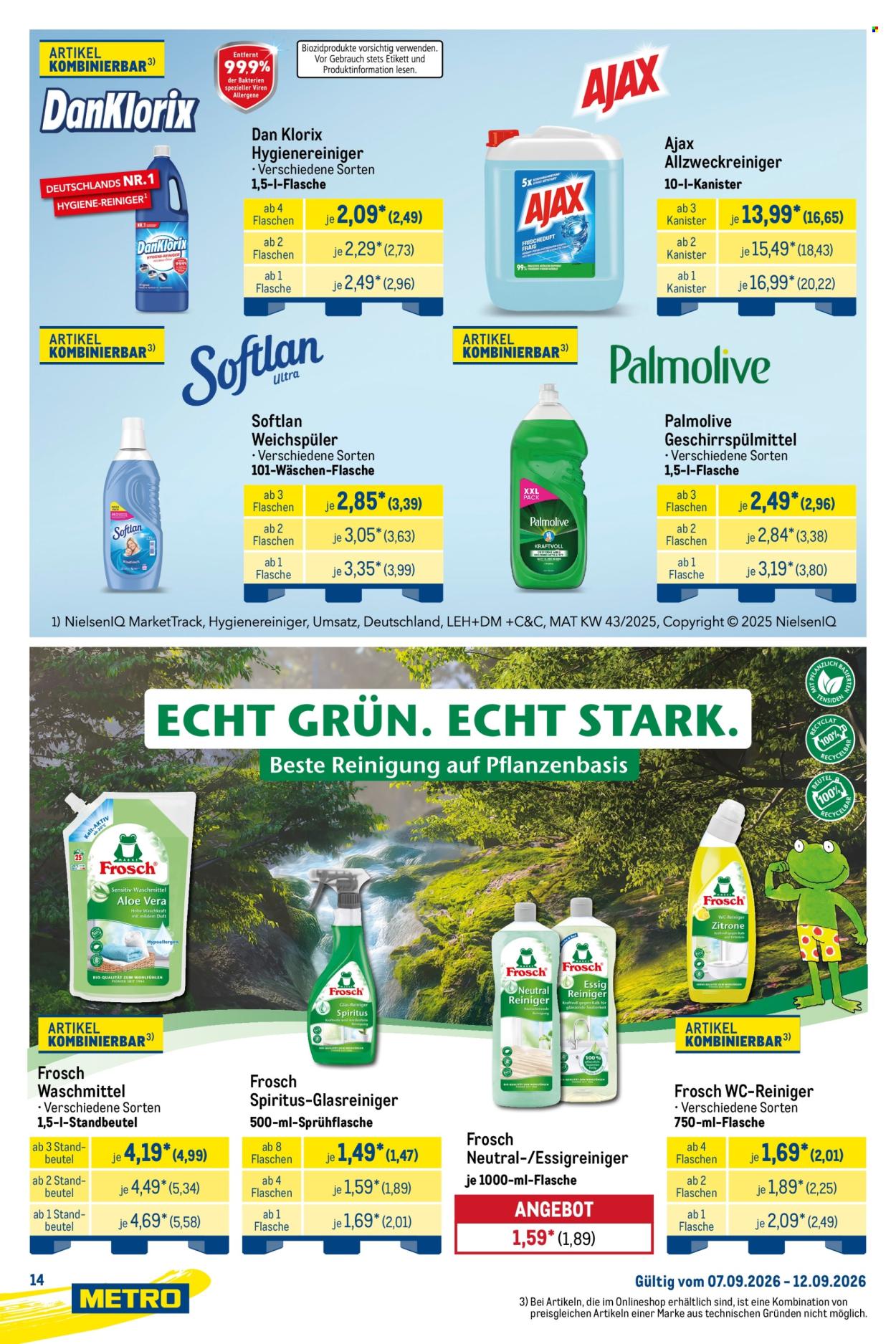Metro Prospekte  - 7.9.2026 - 12.9.2026. Seite 14