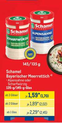 Schamel bayerischer Meerrettich