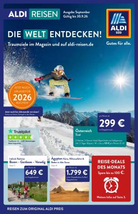 ALDI SÜD - Reise-Highlights