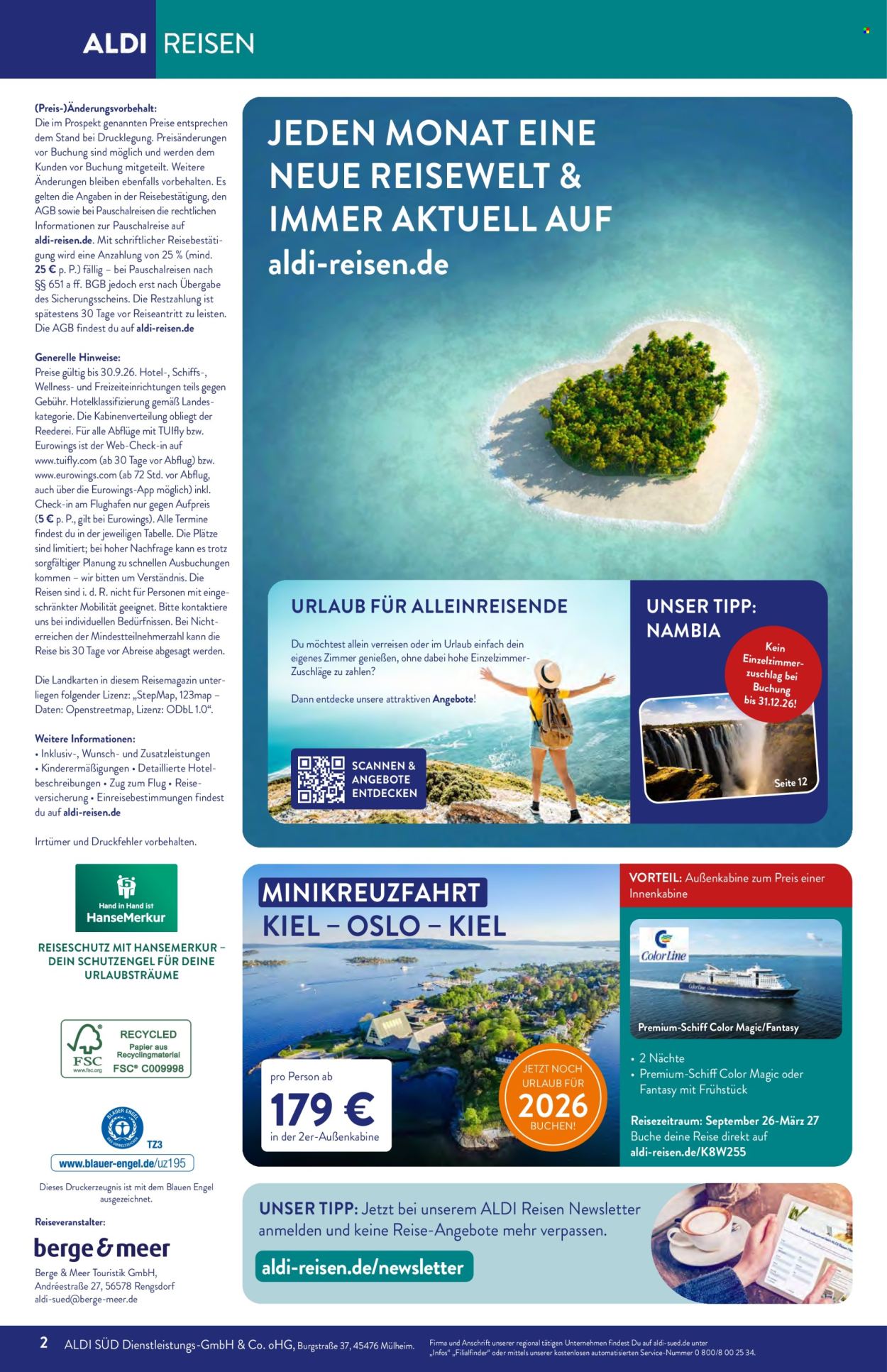 ALDI SÜD Prospekte  - 1.9.2026 - 30.9.2026. Seite 2
