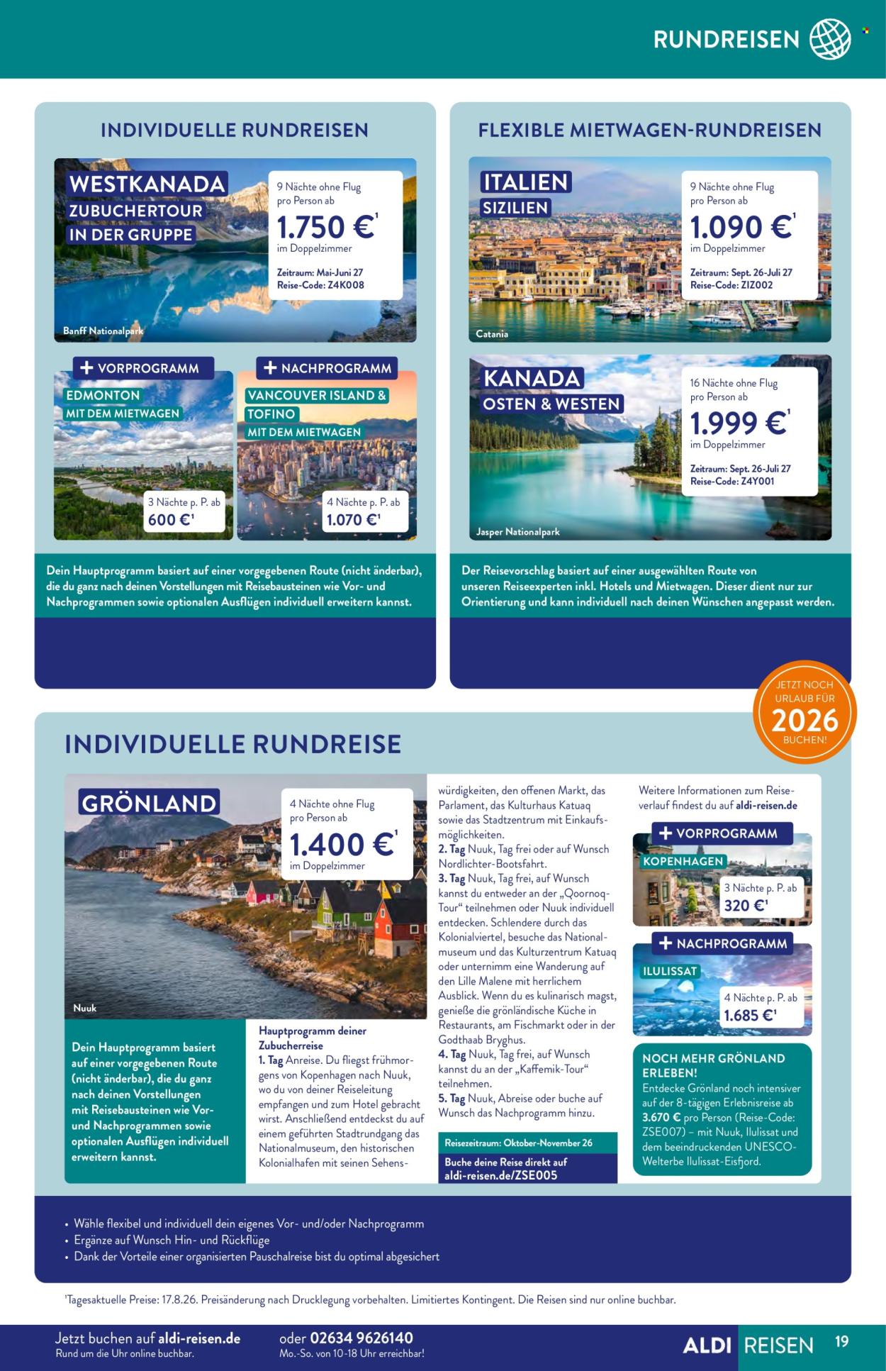 ALDI SÜD Prospekte  - 1.9.2026 - 30.9.2026. Seite 19