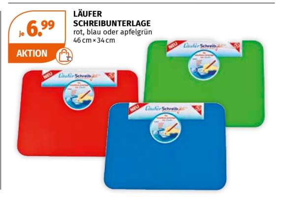 LÄUFER SCHREIBUNTERLAGE