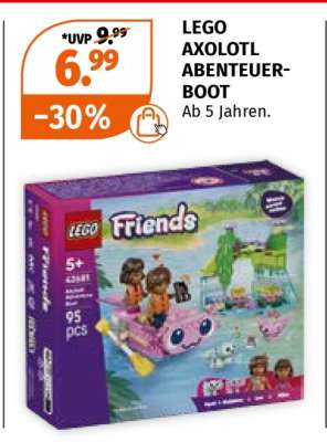 LEGO AXOLOTL ABENTEUER-BOOT