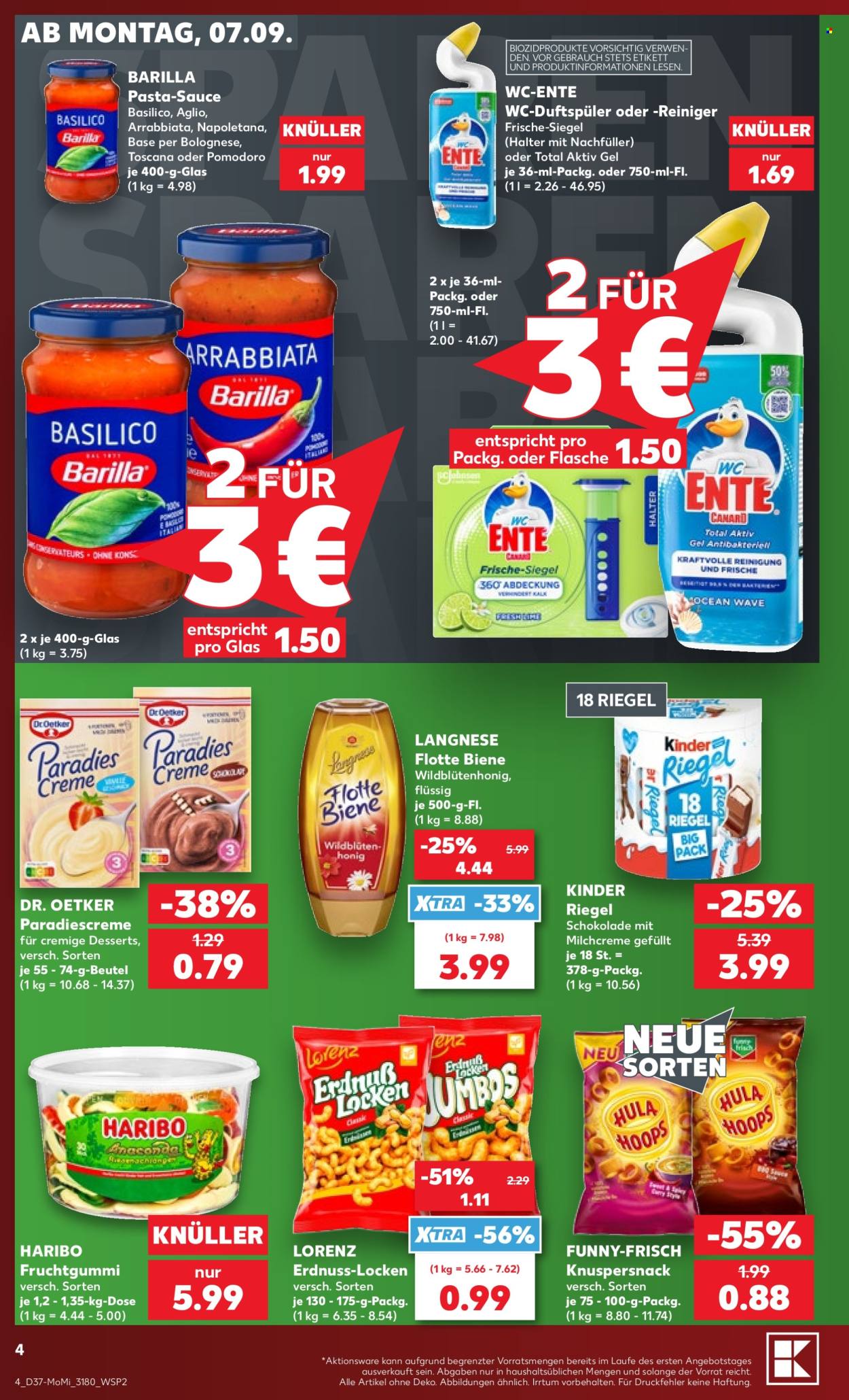 Kaufland Prospekte  - 7.9.2026 - 9.9.2026. Seite 4