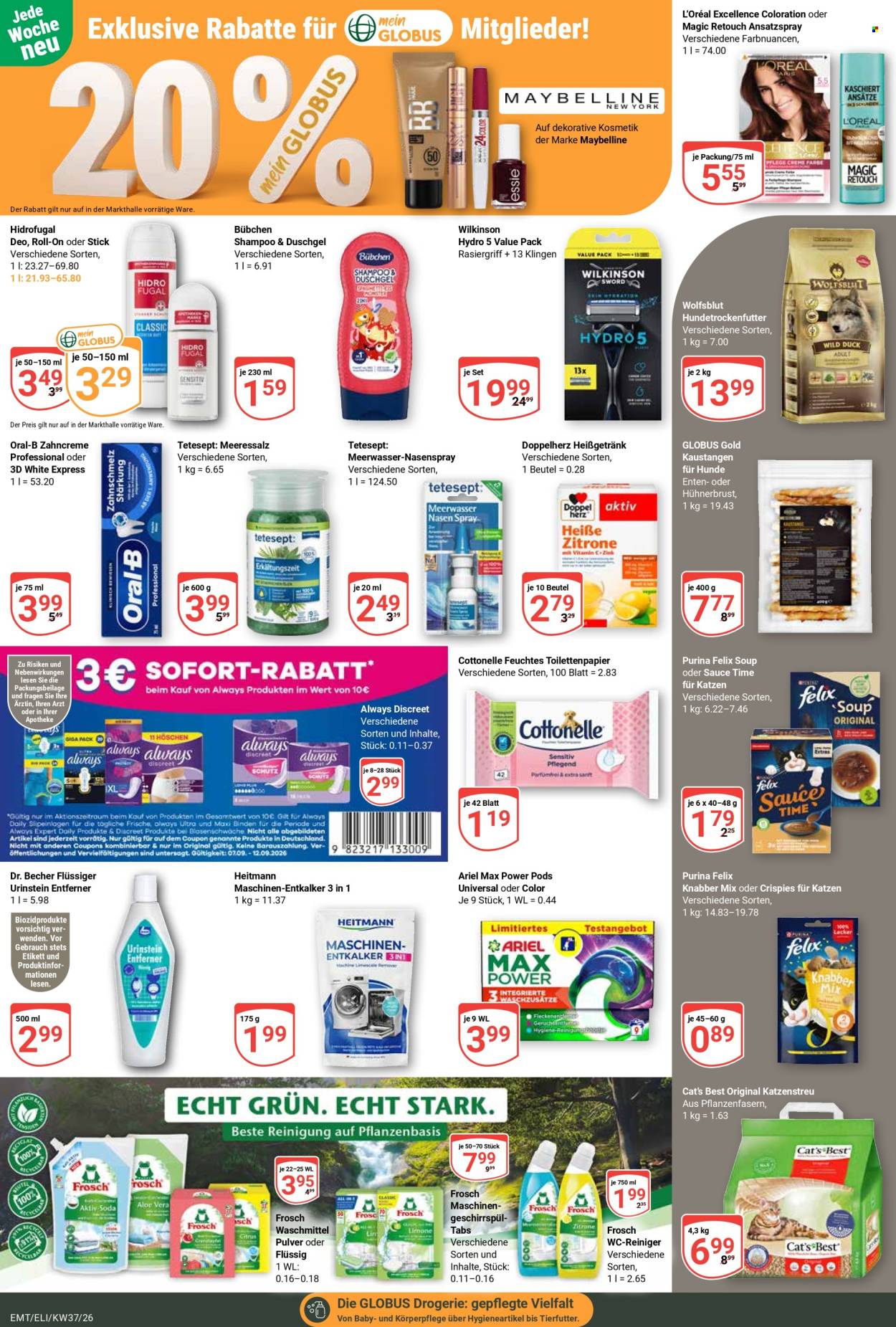Globus Prospekte  - 7.9.2026 - 12.9.2026. Seite 23