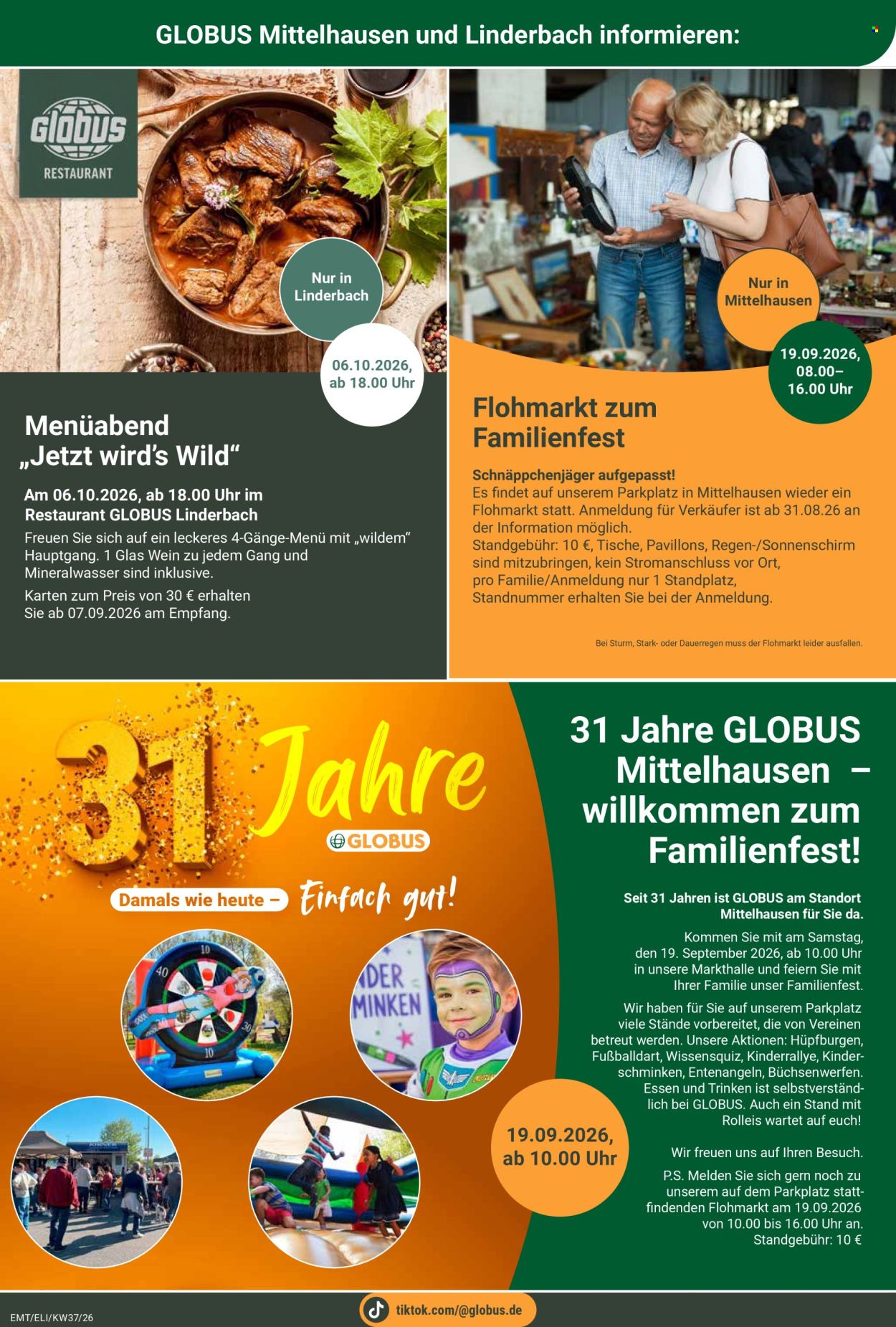 Globus Prospekte  - 7.9.2026 - 12.9.2026. Seite 30