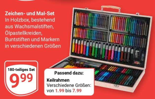 Zeichen- und Mal-Set