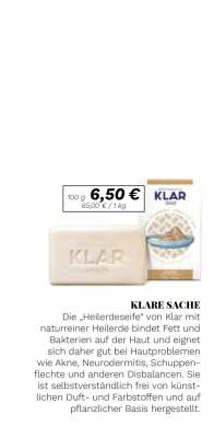 KLAR SACHE
