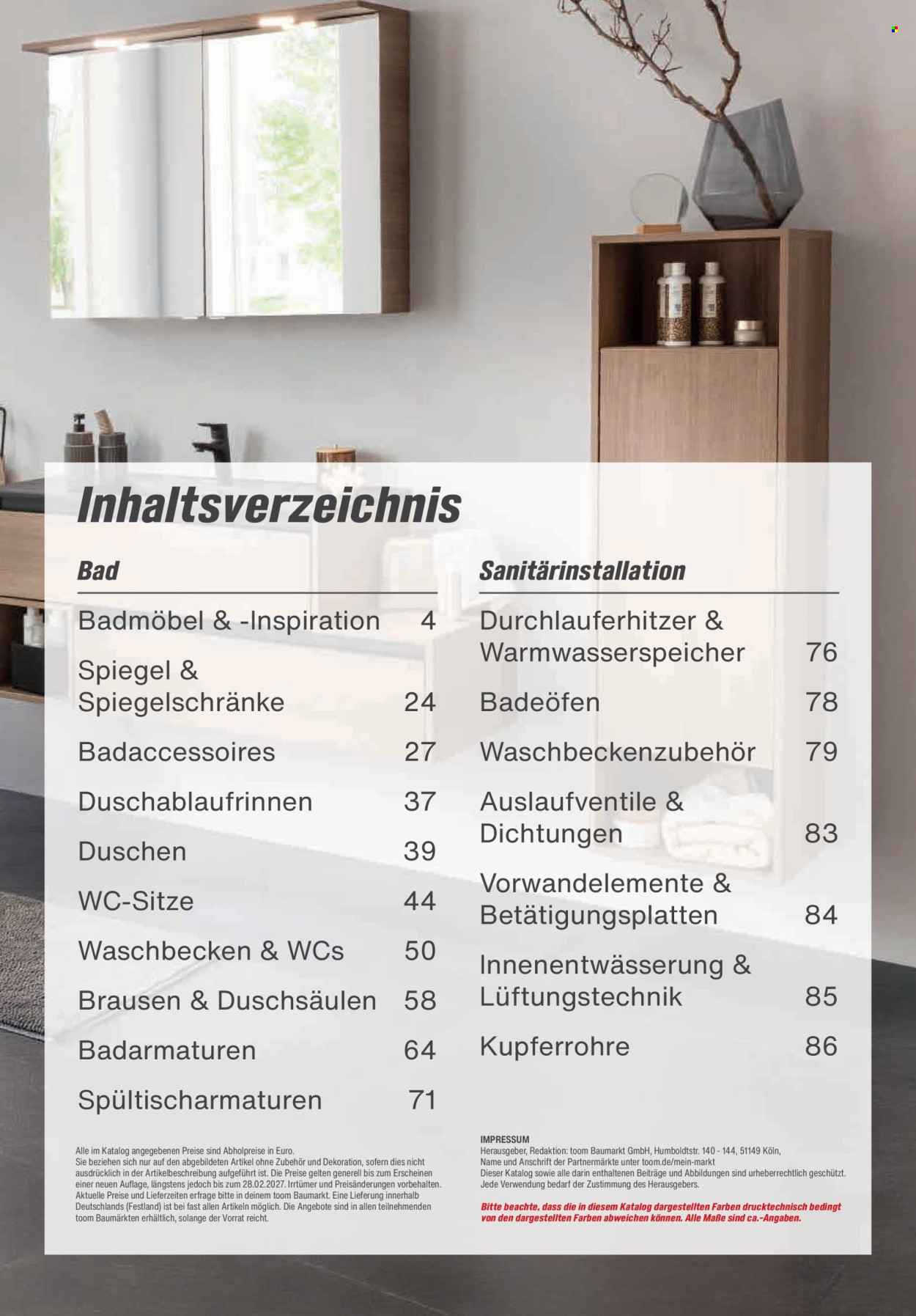 toom Baumarkt Prospekte  - 10.9.2026 - 28.2.2027. Seite 3
