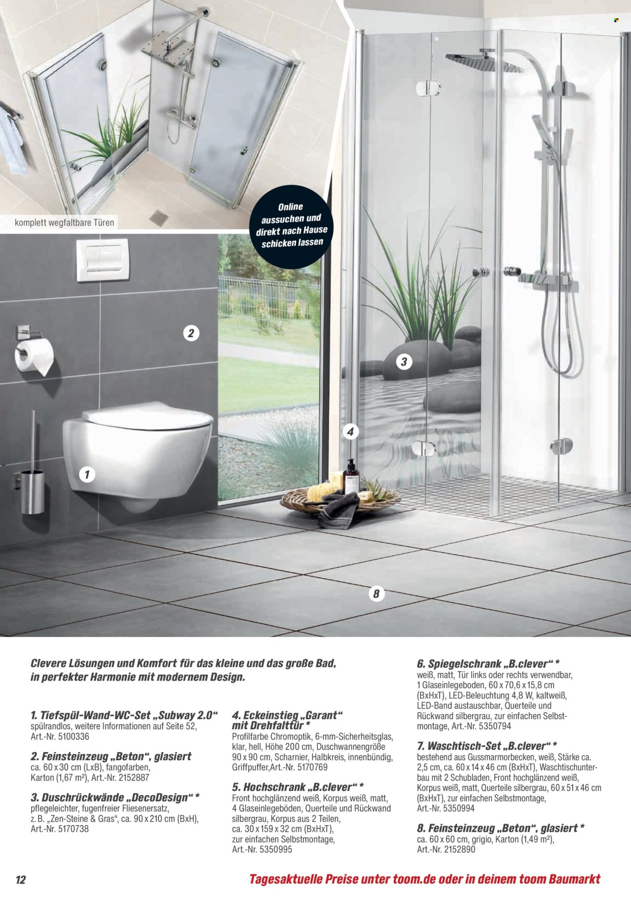 toom Baumarkt Prospekte  - 10.9.2026 - 28.2.2027. Seite 12
