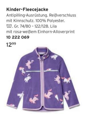 Kinder-Fleecejacke