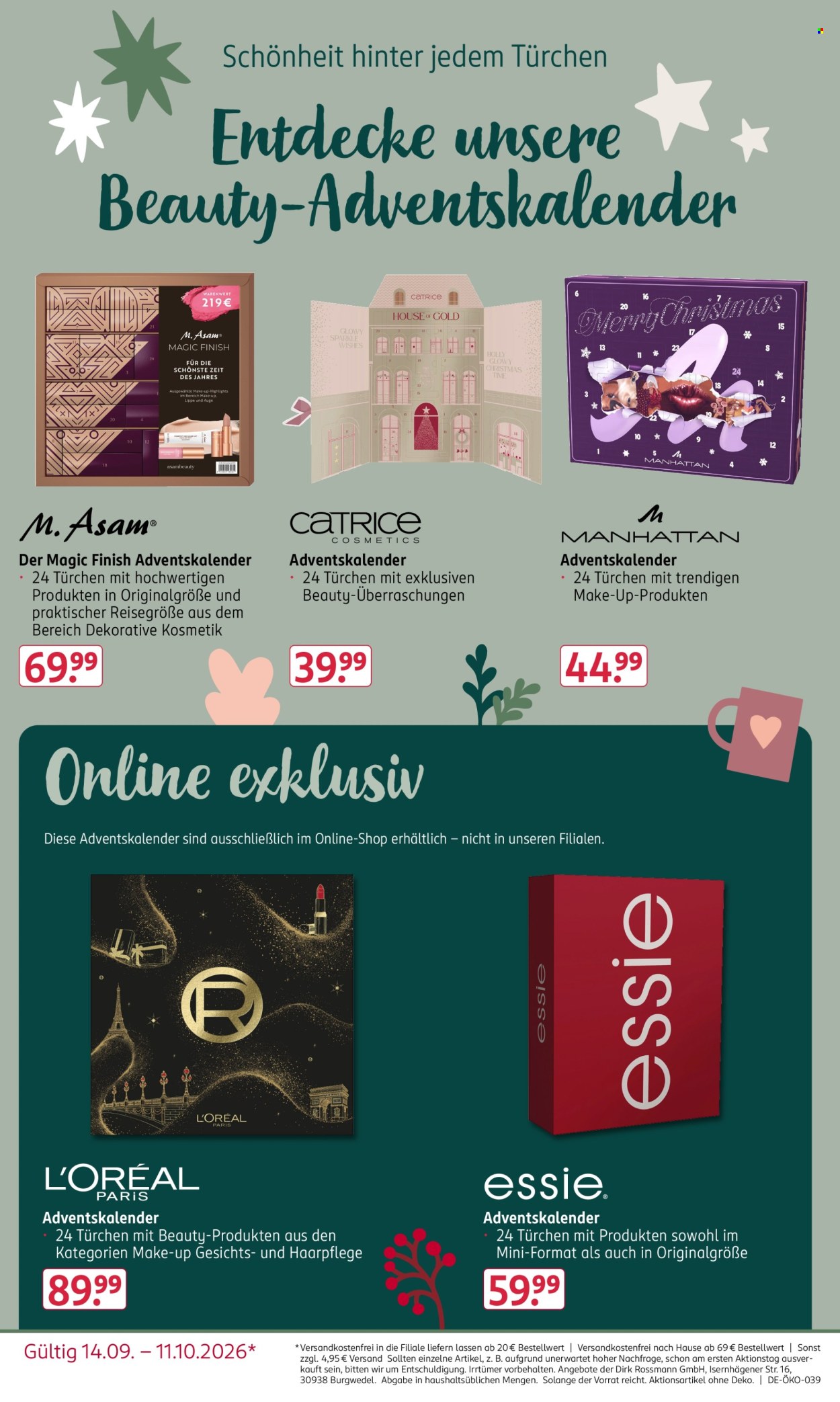 Rossmann Prospekte  - 14.9.2026 - 11.10.2026. Seite 2