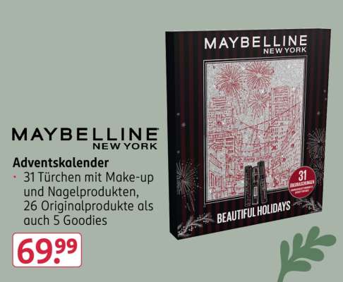 MAYBELLINE NEW YORK Adventskalender