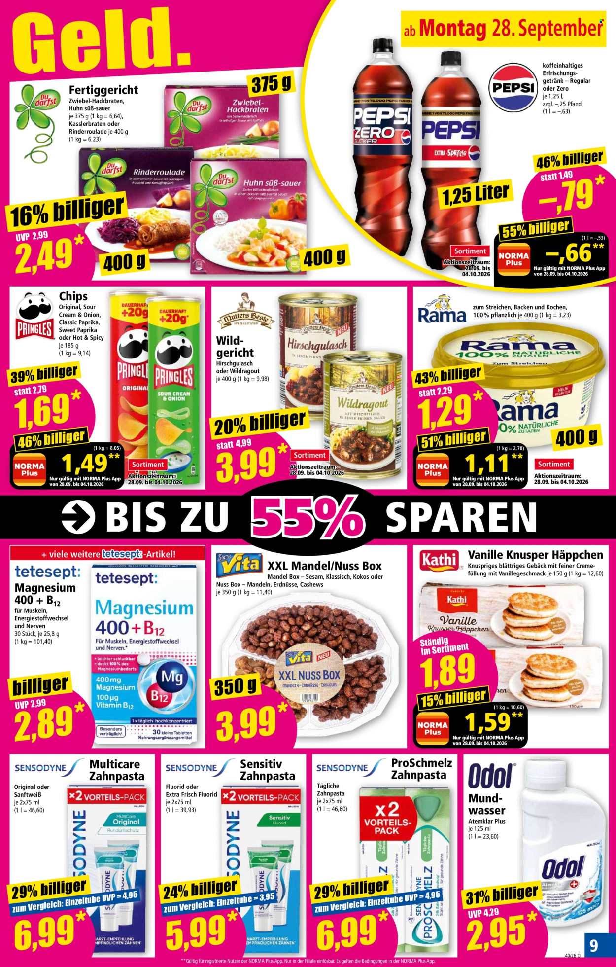 Norma Prospekte  - 28.9.2026 - 4.10.2026. Seite 9