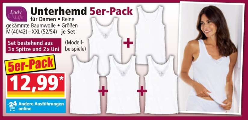Unterhemd 5er-Pack