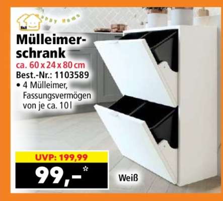 Mülleimerschrank