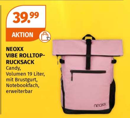 NEOXX VIBE ROLLTOP-RUCKSACK