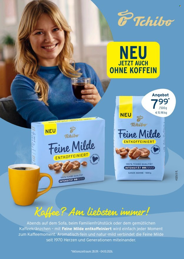 Tchibo Prospekte  - 22.9.2026 - 20.10.2026. Seite 40