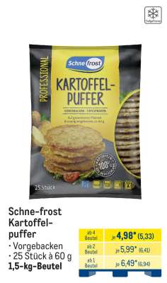Schne-frost Kartoffel-puffer
