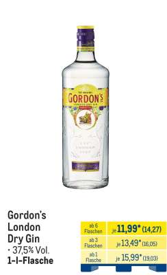 Gordon’s London Dry Gin