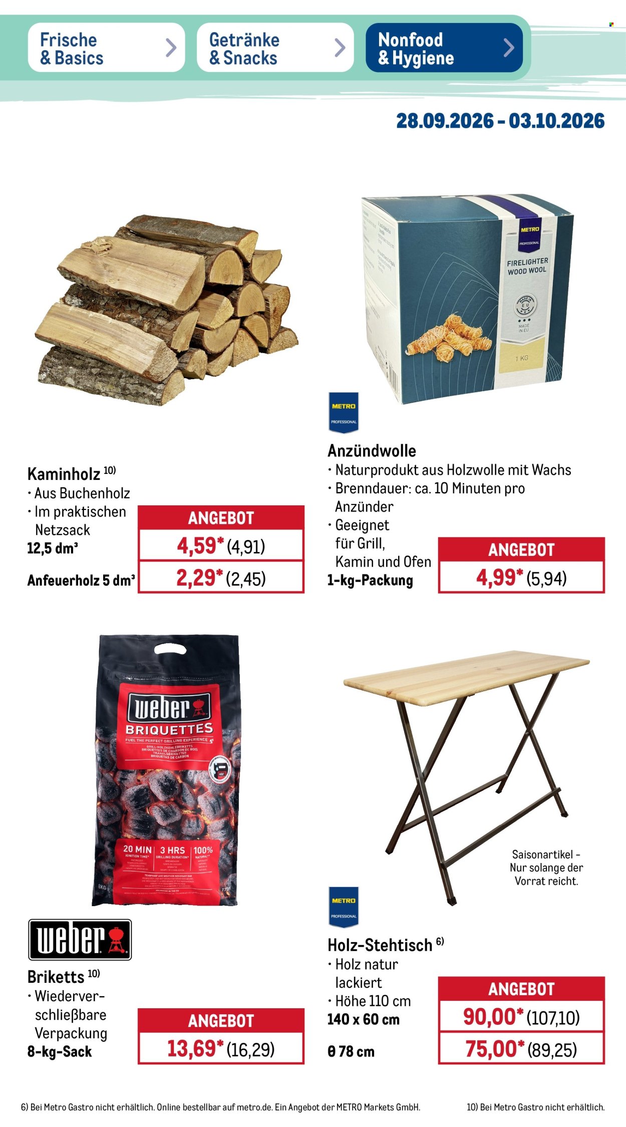 Metro Prospekte  - 28.9.2026 - 3.10.2026. Seite 42