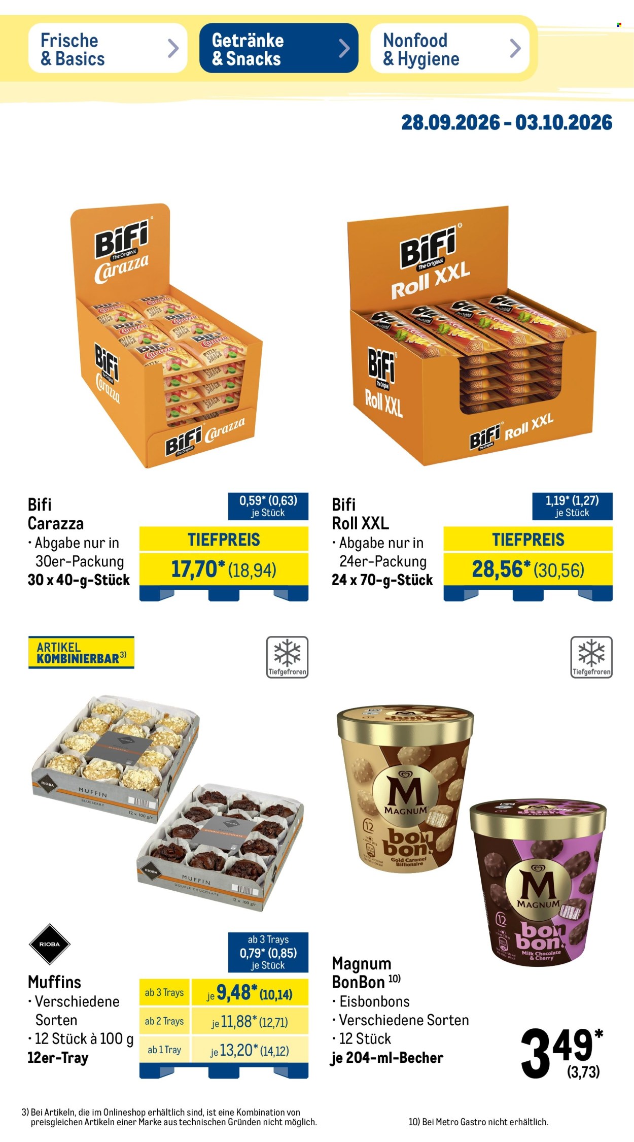 Metro Prospekte  - 28.9.2026 - 3.10.2026. Seite 28