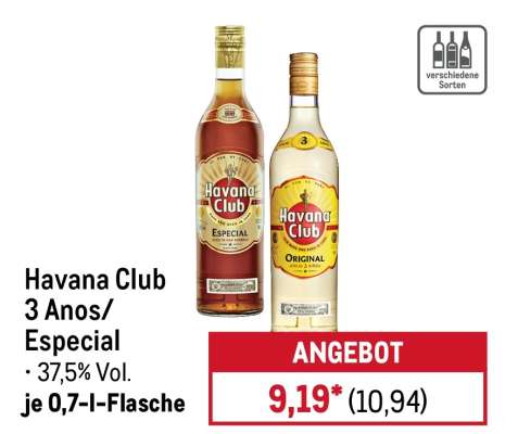 Havana Club 3 Anos/Especial
