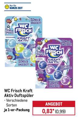WC Frisch Kraft-Aktiv Duftspüler