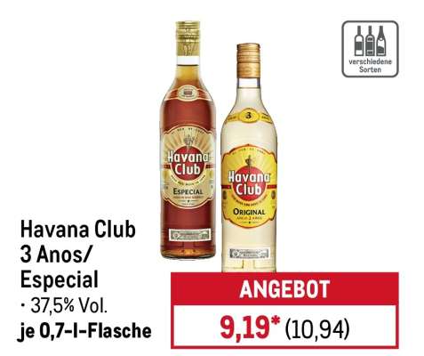 Havana Club 3 Anos/Especial