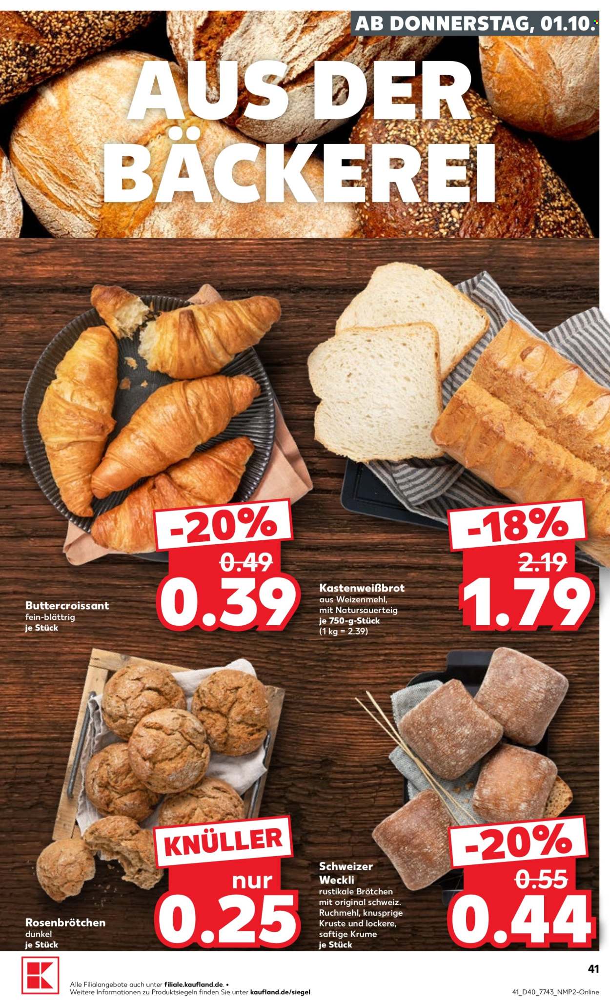 Kaufland Prospekte  - 1.10.2026 - 7.10.2026. Seite 41