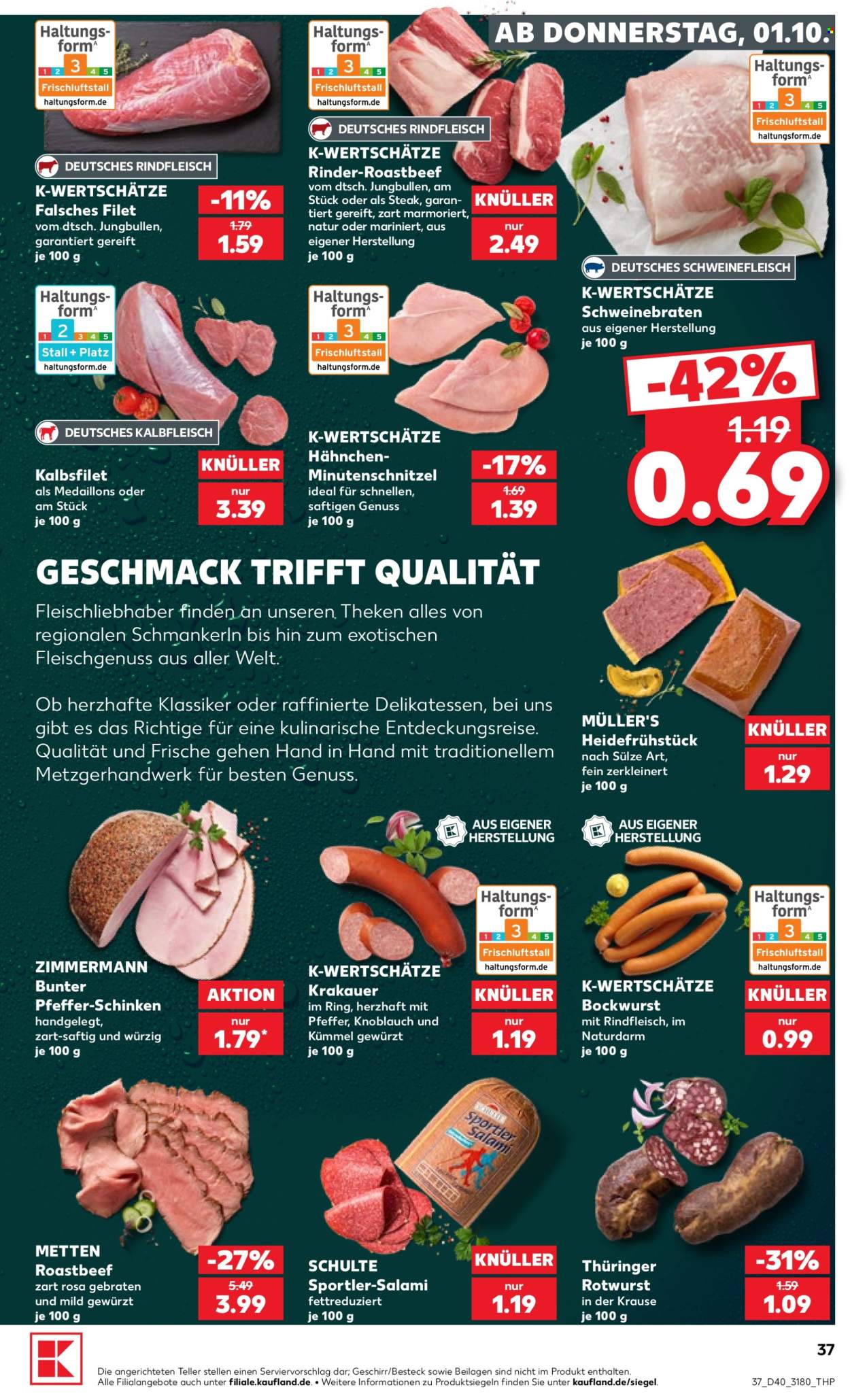 Kaufland Prospekte  - 1.10.2026 - 7.10.2026. Seite 37
