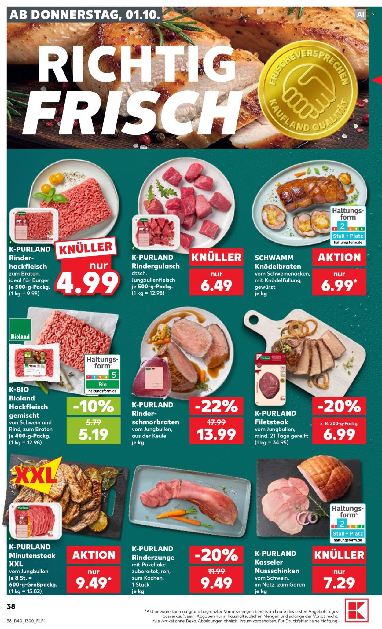 Kaufland Prospekte  - 1.10.2026 - 7.10.2026. Seite 38