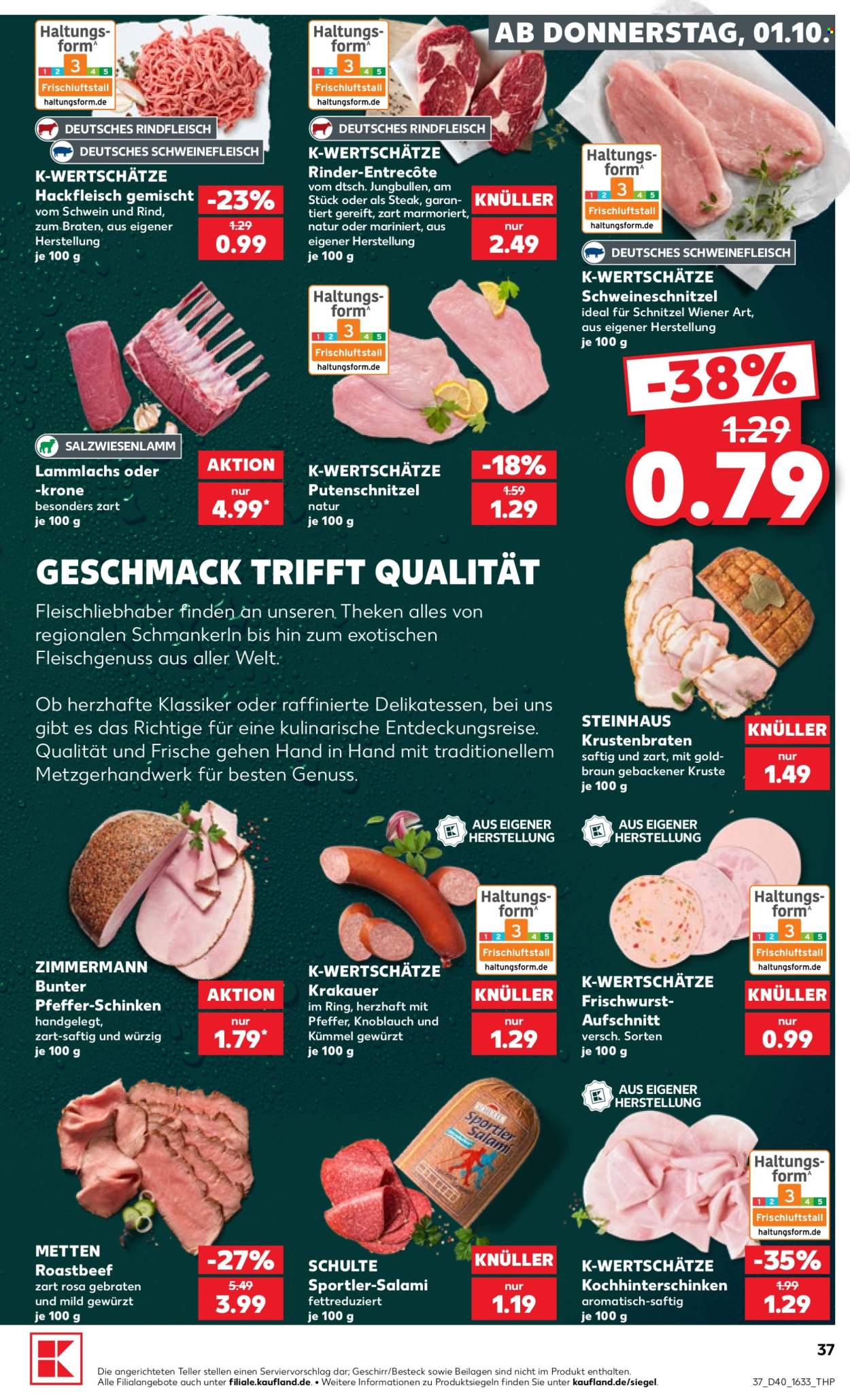 Kaufland Prospekte  - 1.10.2026 - 7.10.2026. Seite 37