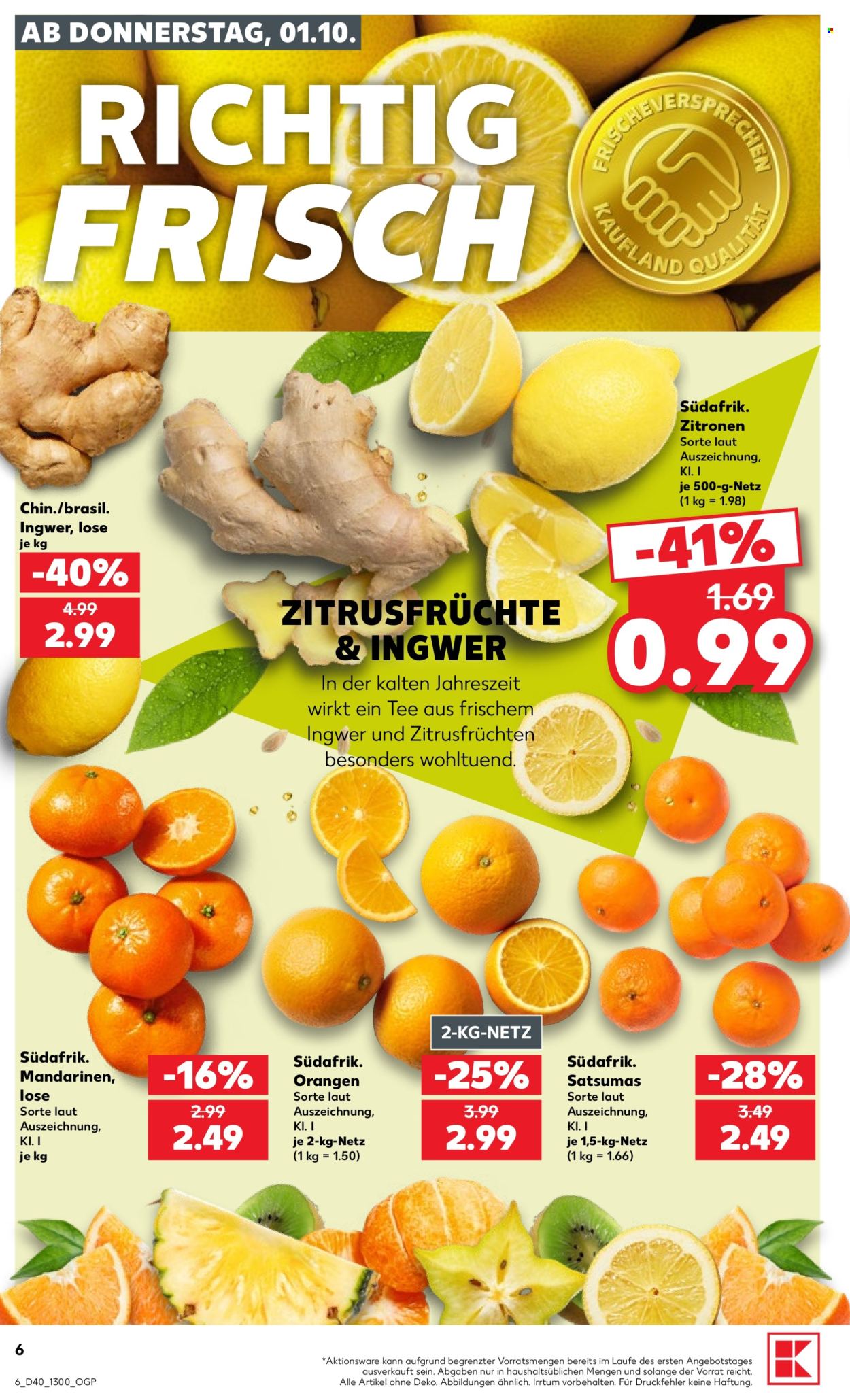 Kaufland Prospekte  - 1.10.2026 - 7.10.2026. Seite 6