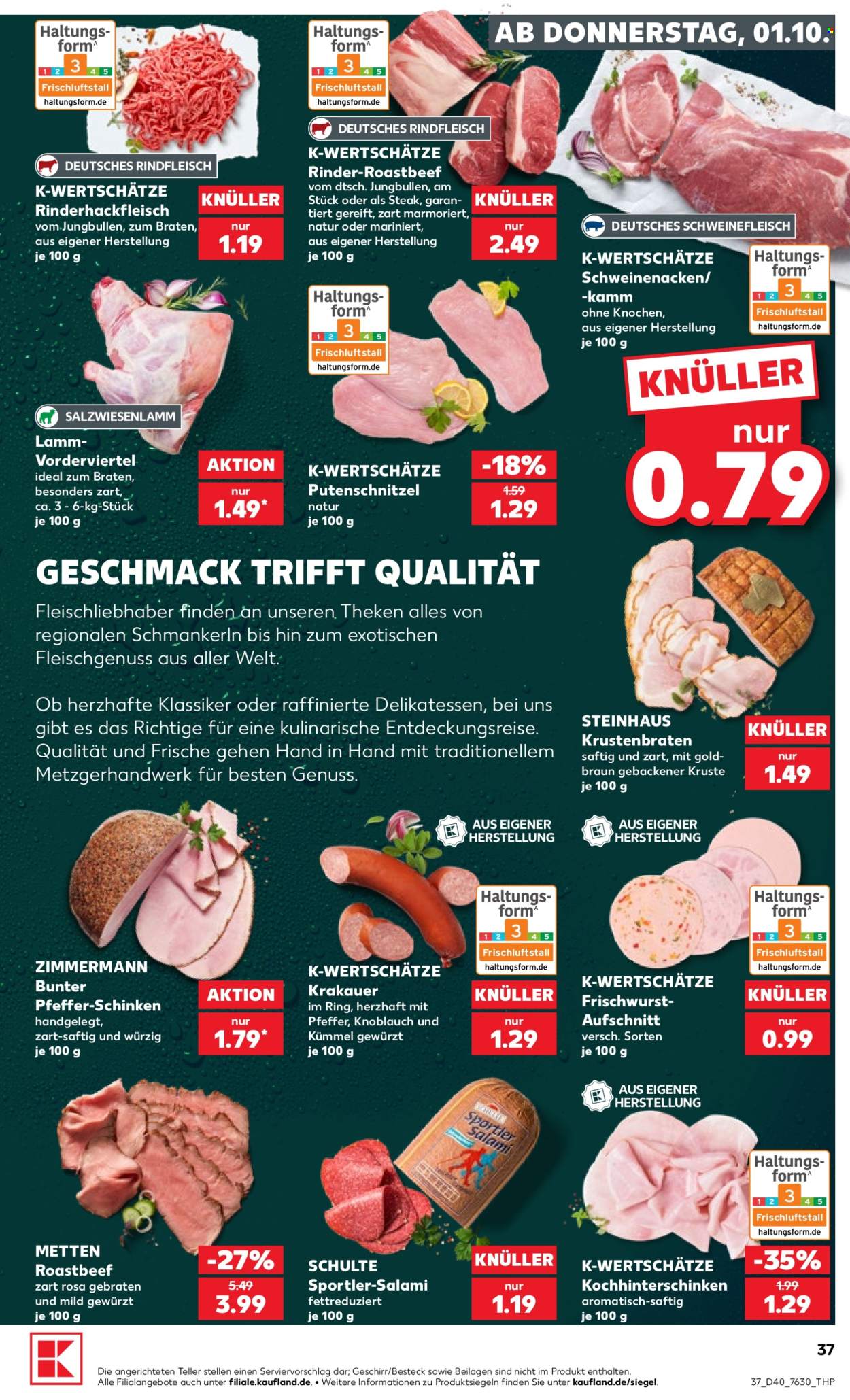 Kaufland Prospekte  - 1.10.2026 - 7.10.2026. Seite 37