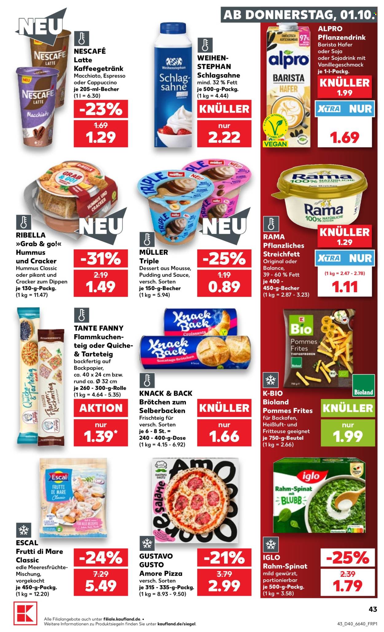 Kaufland Prospekte  - 1.10.2026 - 7.10.2026. Seite 43