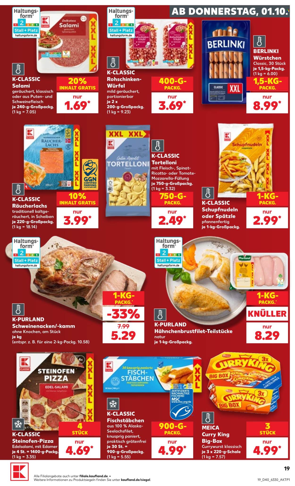 Kaufland Prospekte  - 1.10.2026 - 7.10.2026. Seite 19