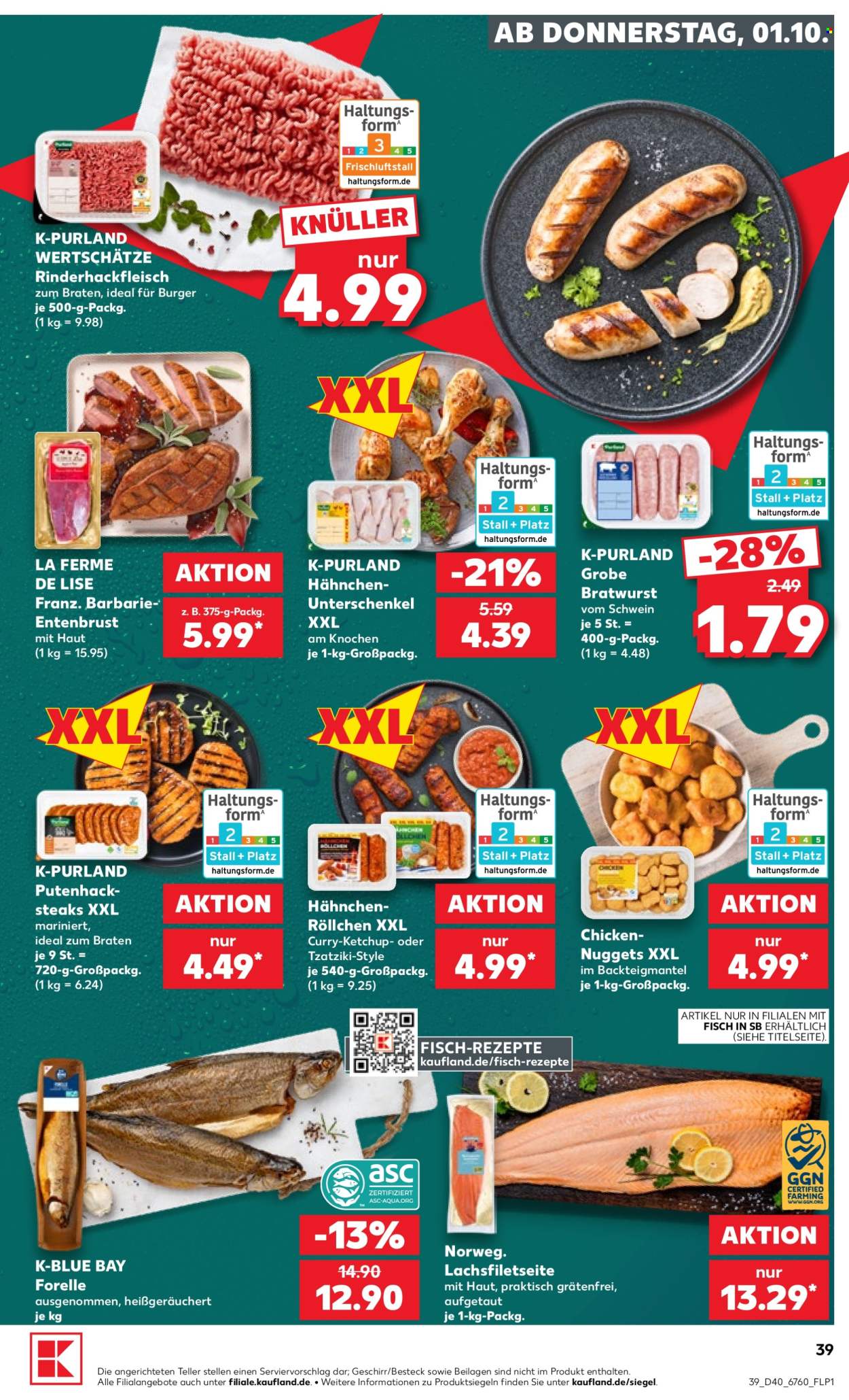 Kaufland Prospekte  - 1.10.2026 - 7.10.2026. Seite 39
