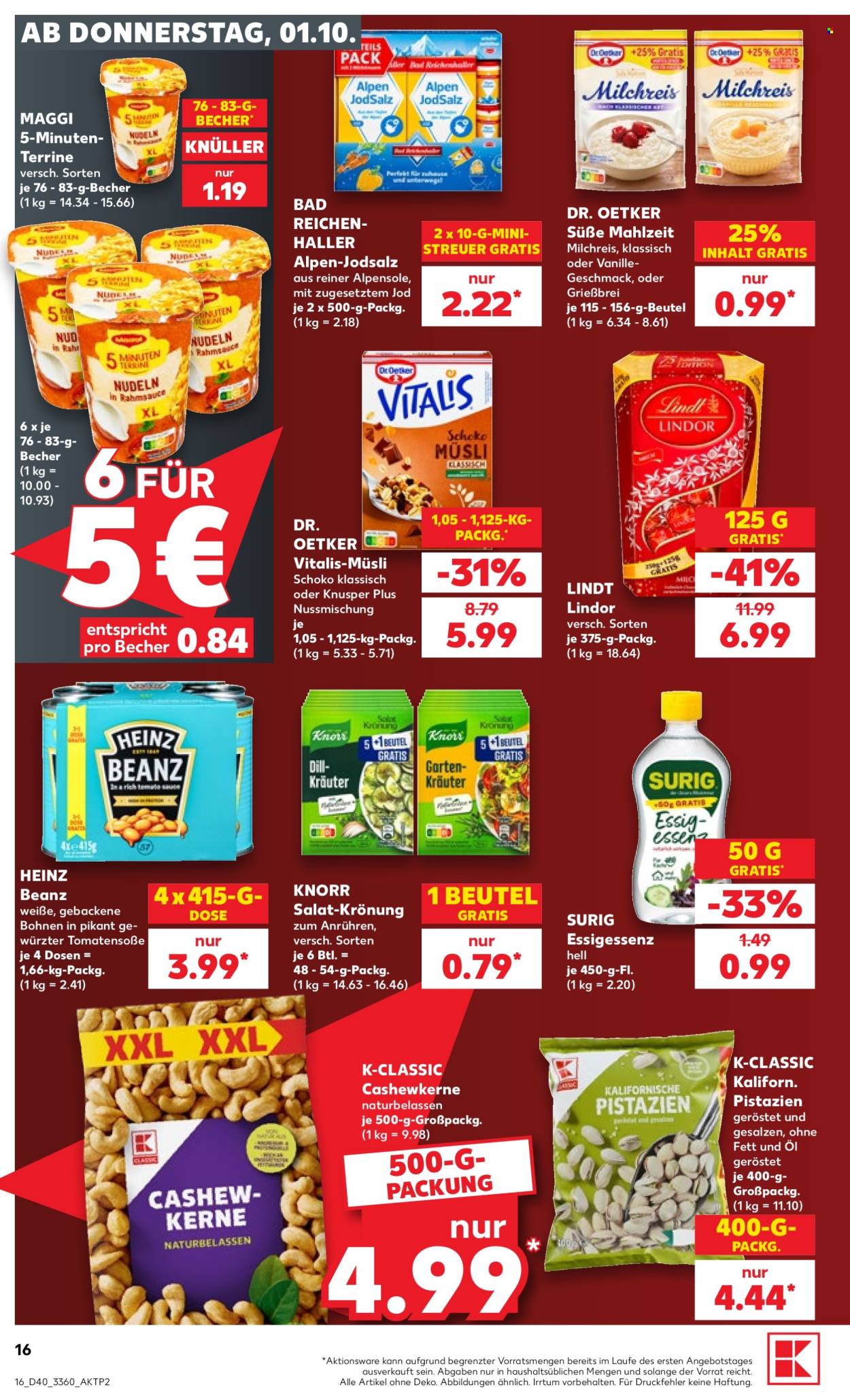 Kaufland Prospekte  - 1.10.2026 - 7.10.2026. Seite 16