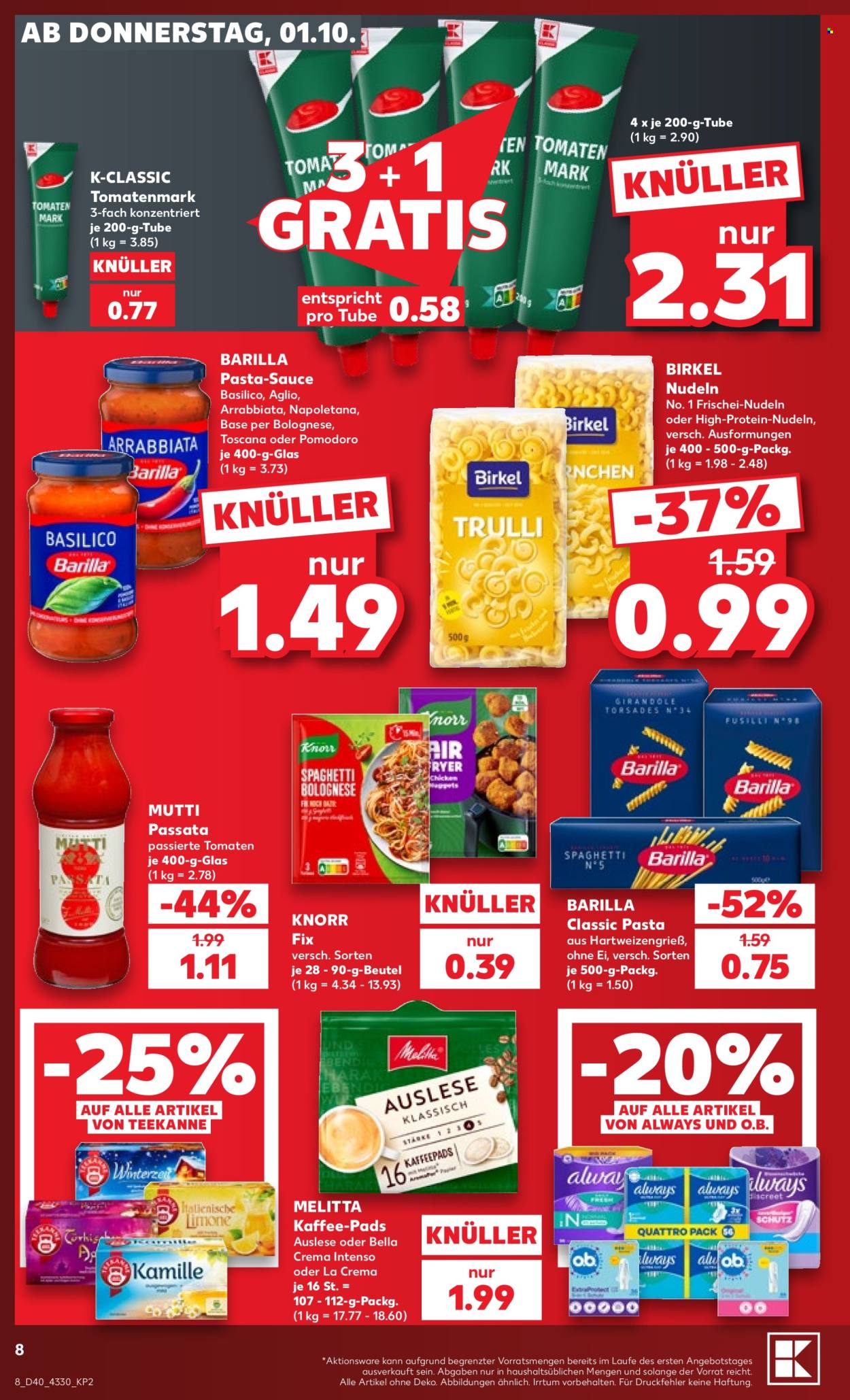 Kaufland Prospekte  - 1.10.2026 - 7.10.2026. Seite 8