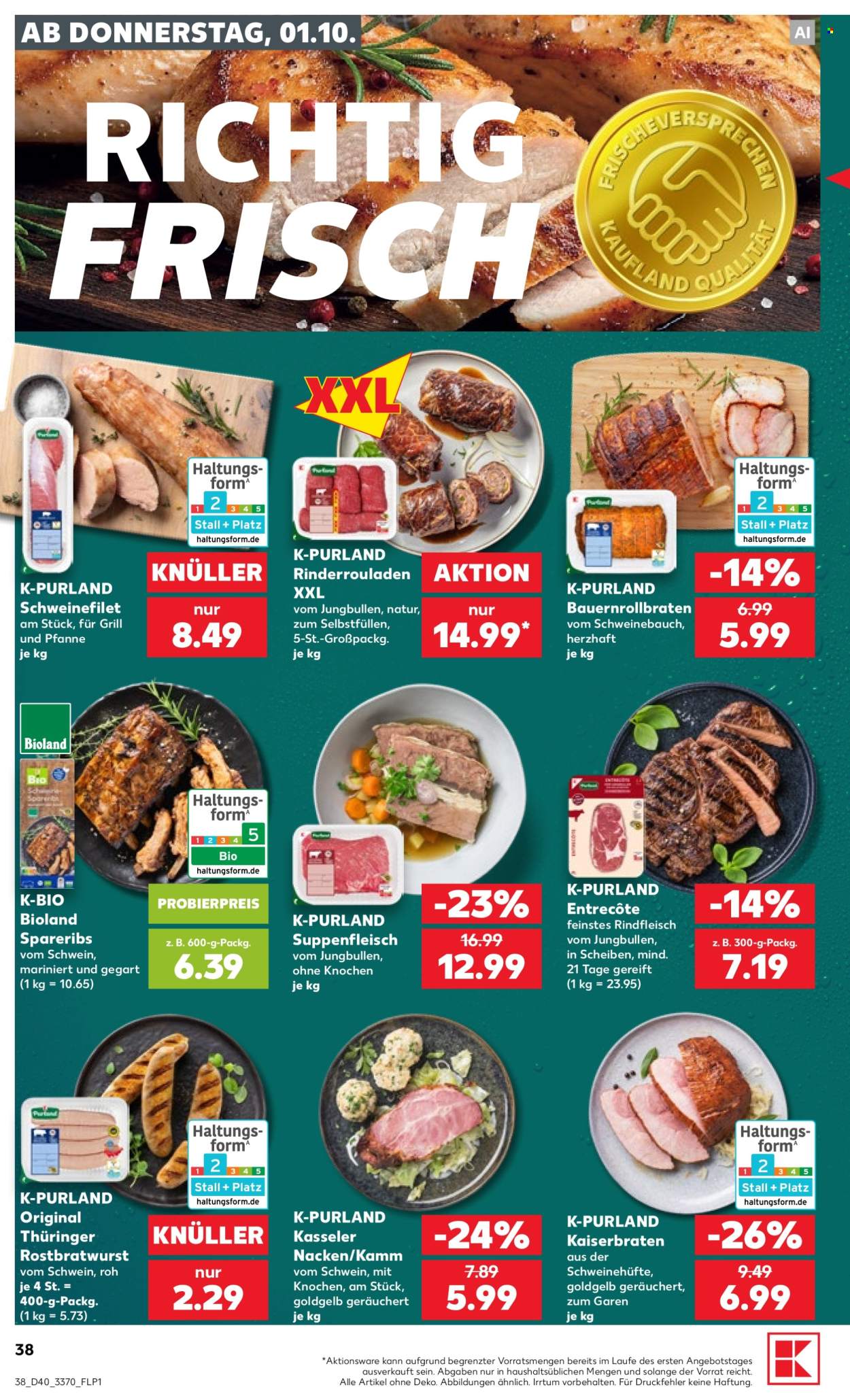 Kaufland Prospekte  - 1.10.2026 - 7.10.2026. Seite 38